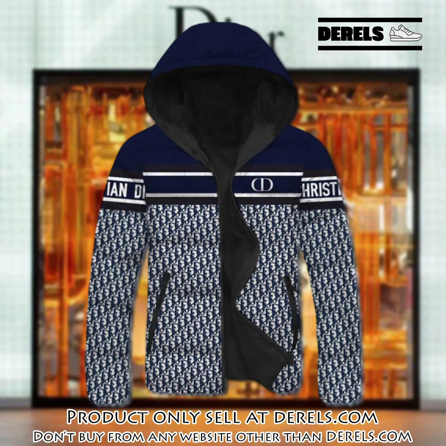 Dior downfilled coat ultralight down jacket outdoor jacket warm outwear dfj1003 dr2816127